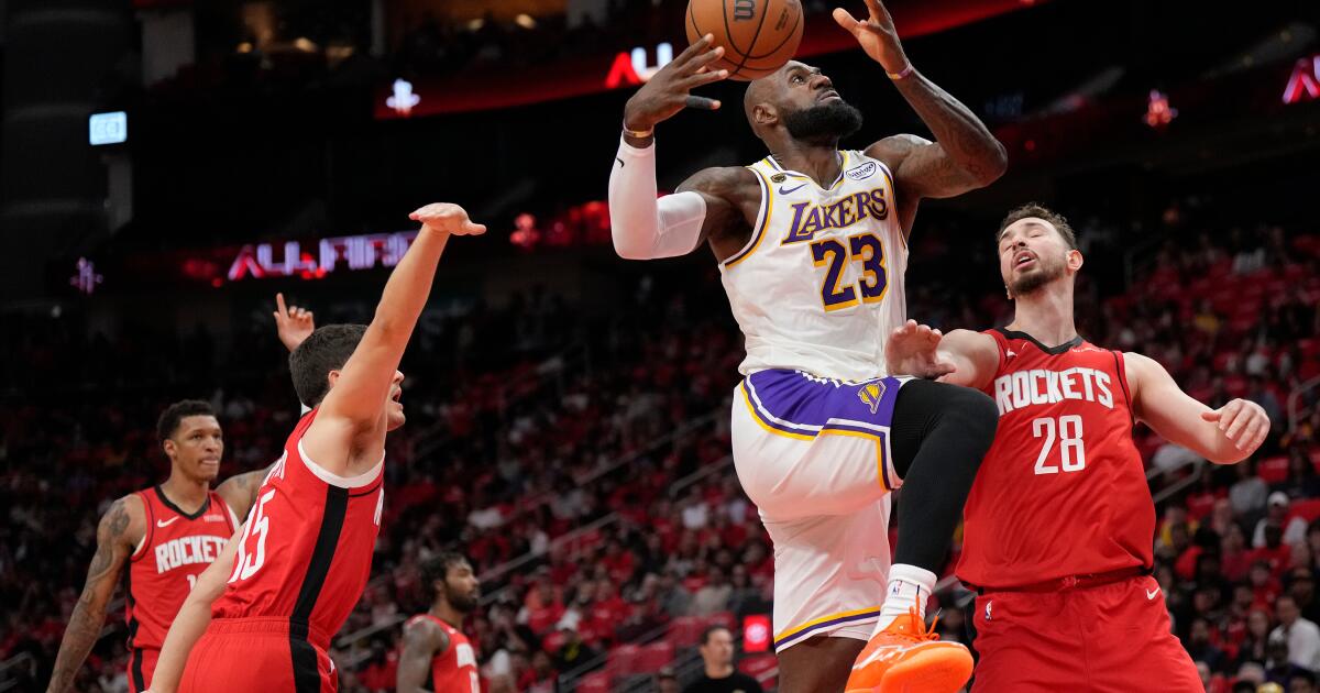 LeBron James a besoin d’équipes pour aider les Lakers à repousser les Rockets