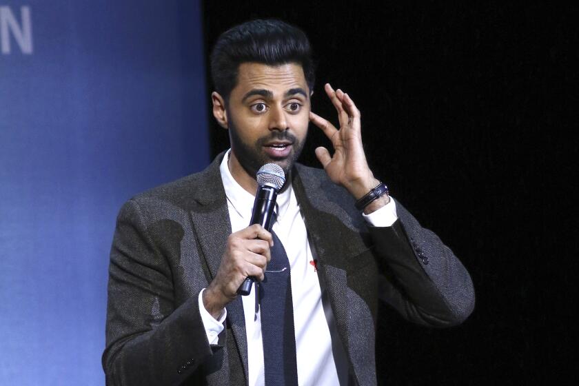 Hasan Minhaj performs at the 13th annu