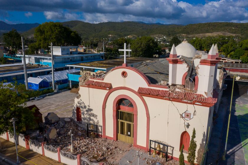 The area of Ponce, Puerto Rico sustained terrible damage during several earthquakes this year.