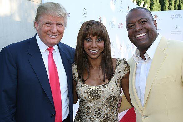 Holly Robinson Peete and her husband, former NFL quarterback Rodney Peete, welcomed more than 500 guests, including Donald Trump, to the historic Green Acres estate in Beverly Hills on July 24 for DesignCare '10, a fundraiser for the HollyRod Foundation, which provides care for those living with Parkinson's disease and autism.