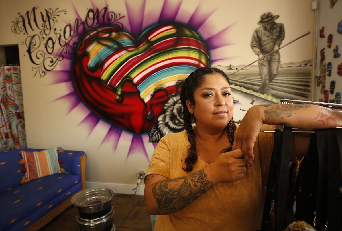 Janie Isidoro, owner of My Corazon, in downtown Hanford