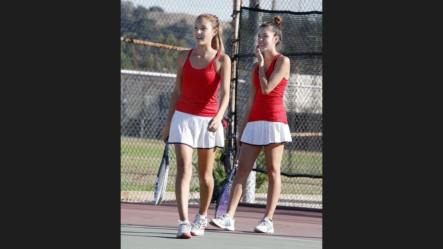 Photo Gallery: Glendale vs. Rosemead in CIF Division IV girls' tennis quarterfinals