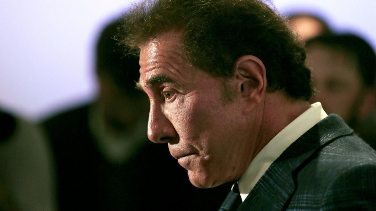 Disgraced casino mogul Steve Wynn.