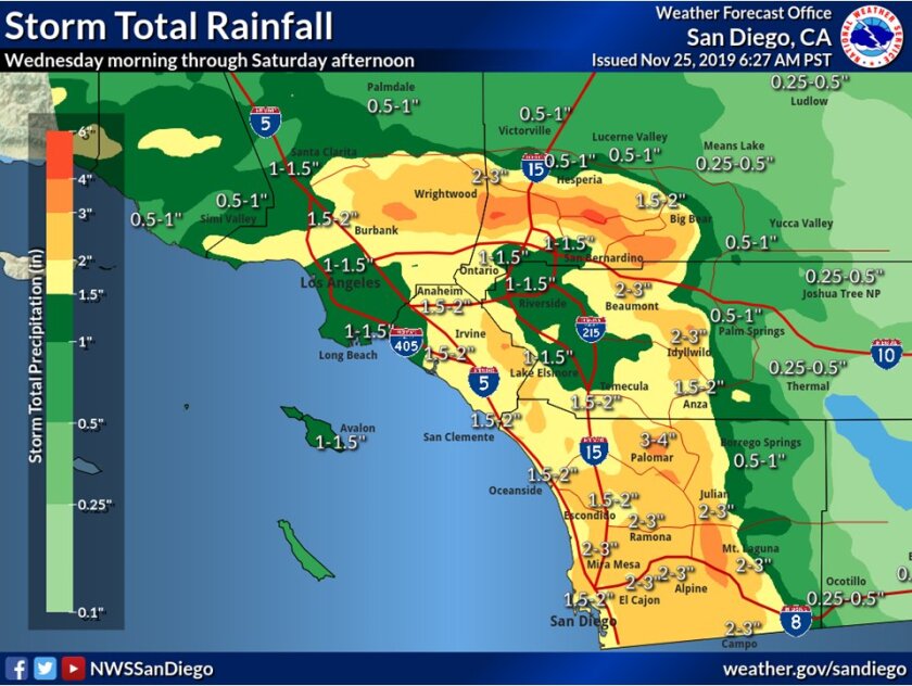 weather map southern california Rain And Snow Likely To Break California S Most Enduring weather map southern california