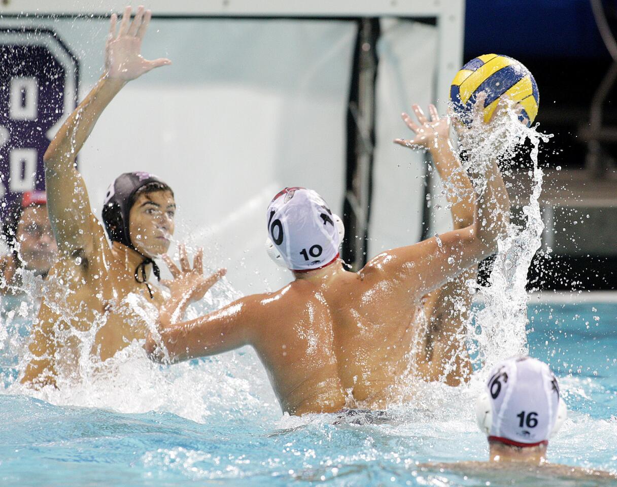 Photo Gallery: Hoover vs. Burroughs in Pacific League playoff water polo