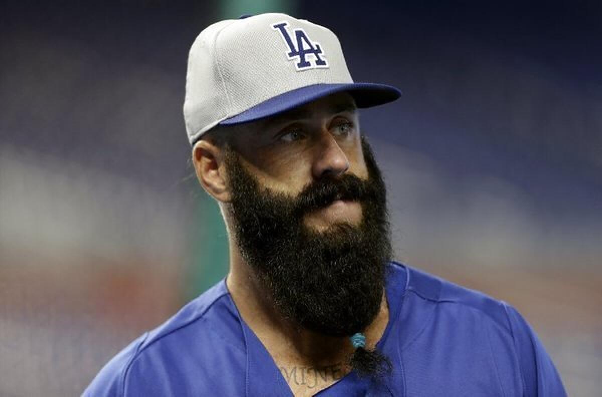 Brian Wilson's beard is apparently here to stay.