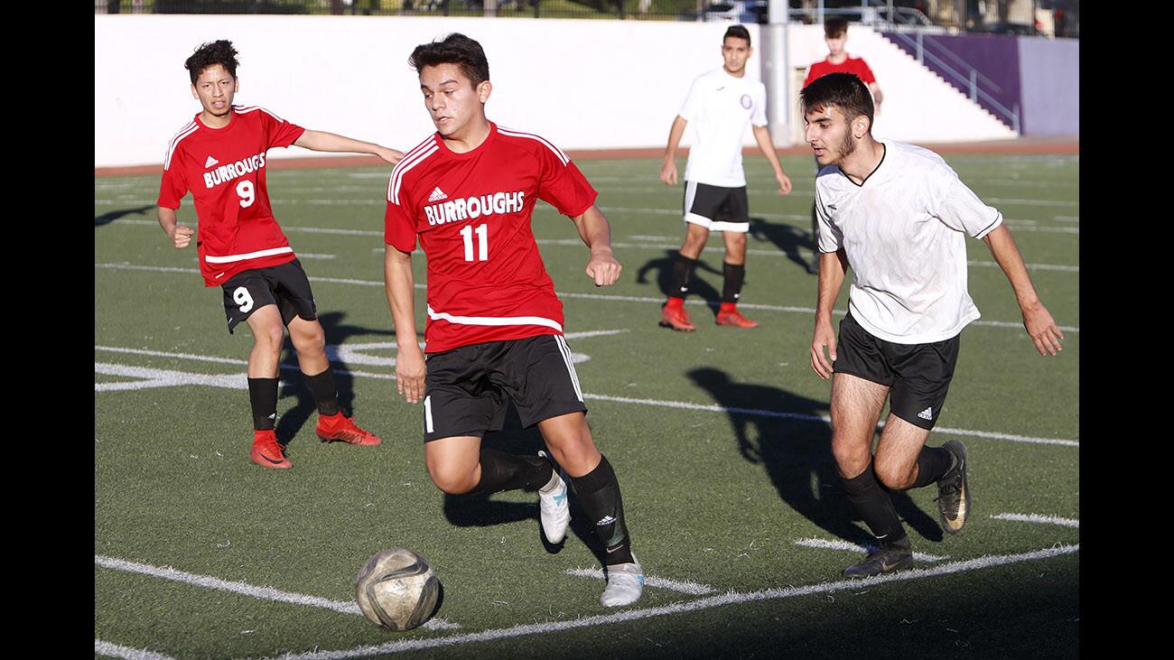 Photo Gallery: Hoover vs. Burroughs in boys soccer