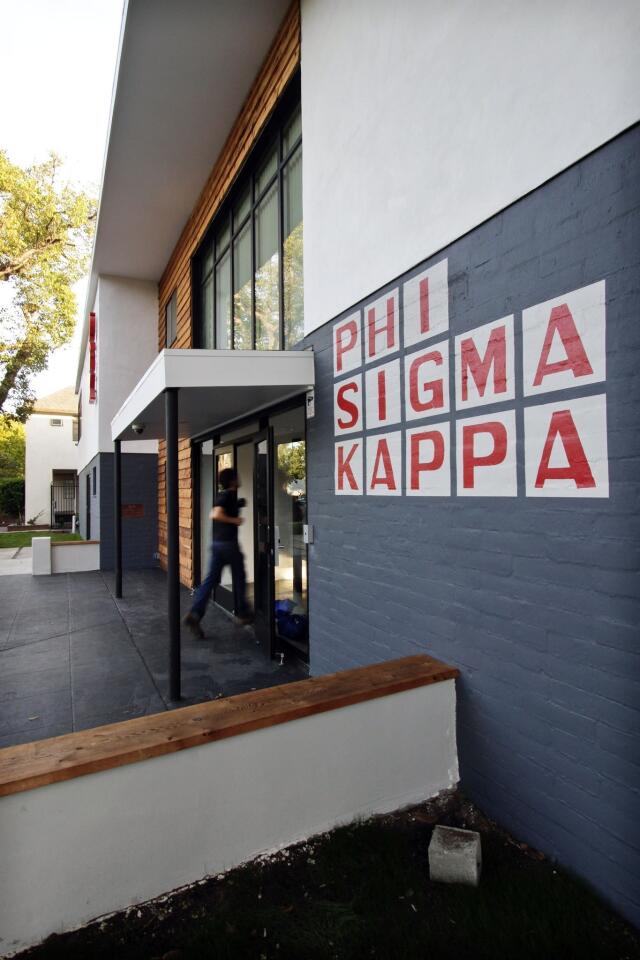 Among the biggest changes at Phi Sigma Kappa: A new entry featuring two-story-tall windows, bringing more light into the building. Although fraternity culture often centers on closely guarded secrets, the reborn chapter wanted its house to reflect a new sensibility. Transparency was the key word. "We wanted it to be more welcoming," junior Elias Bashoura said. "We wanted a new model from what had previously been seen on the Row."