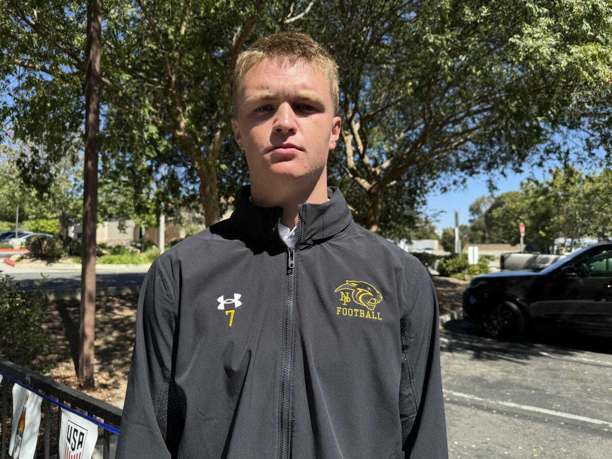 Junior quarterback Brady Smigiel of Newbury Park committed to Florida State last month.