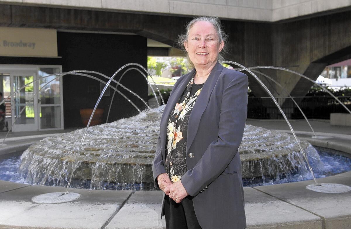 Jan Edwards, who has been named the new Building Official, at the municipal services building in Glendale on Wednesday, June 18, 2014. Edwards has been with the city for 21 years an was the assistant building official prior to her new assignment.