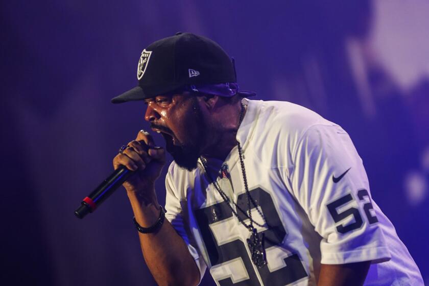 Ice Cube performs during the second weekend of the 2016 Coachella Valley Music and Arts Festival. He will headline the Hard Summer festival this year, along with Major Lazer.