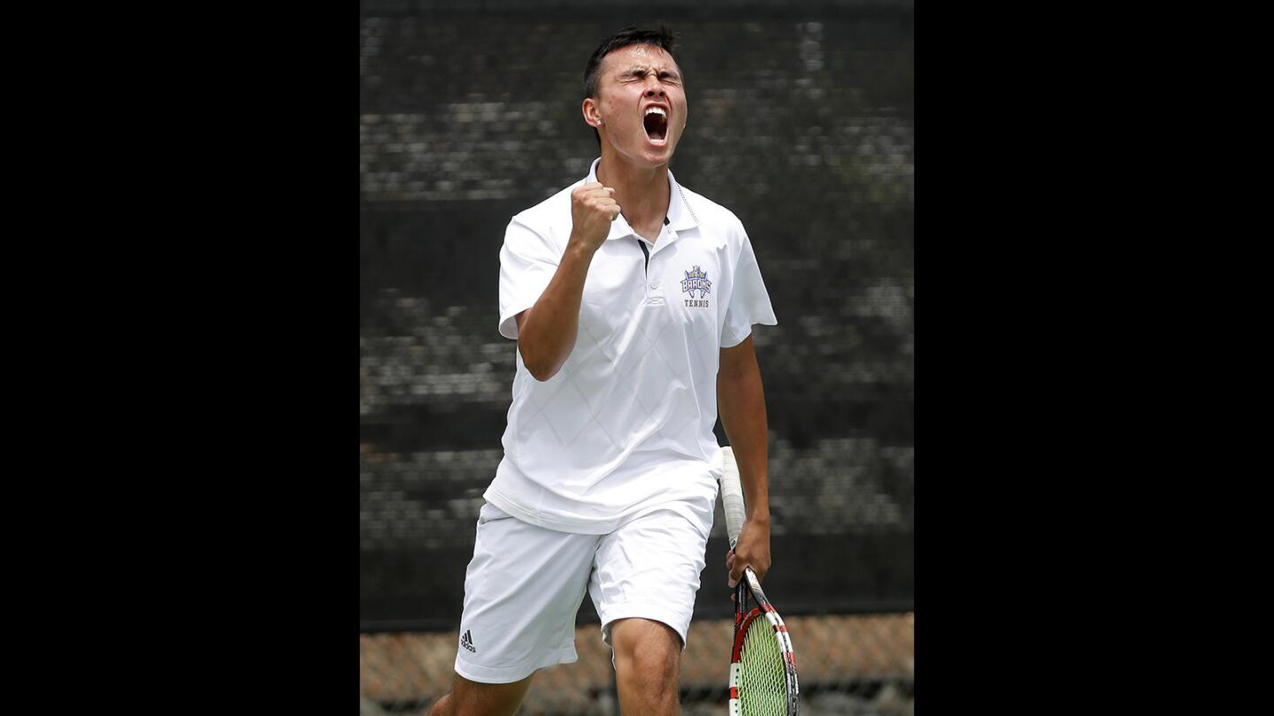 Photo Gallery: Fountain Valley vs. Temecula Great Oak in boys' tennis