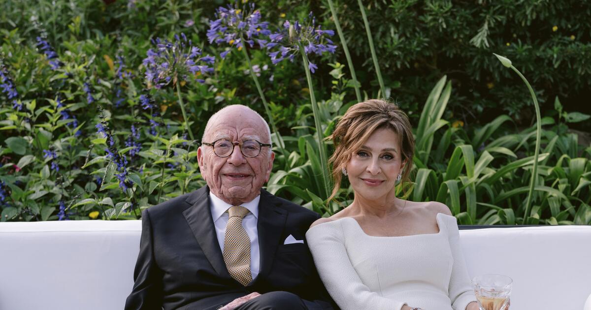 Rupert Murdoch marries for the fifth time, at his winery in Bel-Air