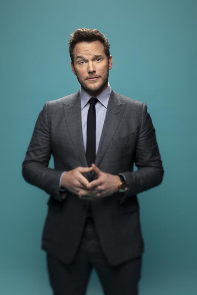 Chris Pratt, who played Andy Dwyer on NBC's "Parks and Recreation," at PaleyFest.