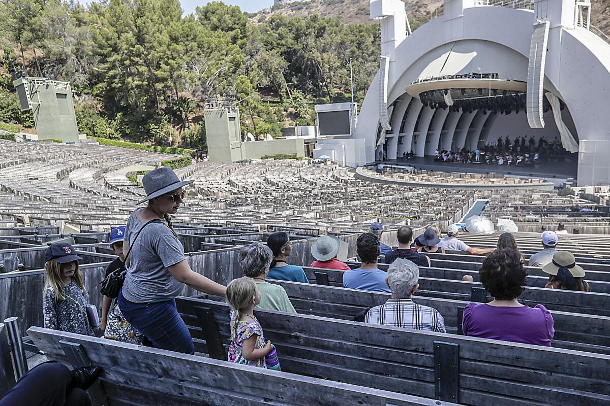 Hollywood Bowl rehearsals are a soothing morning escape. And they're