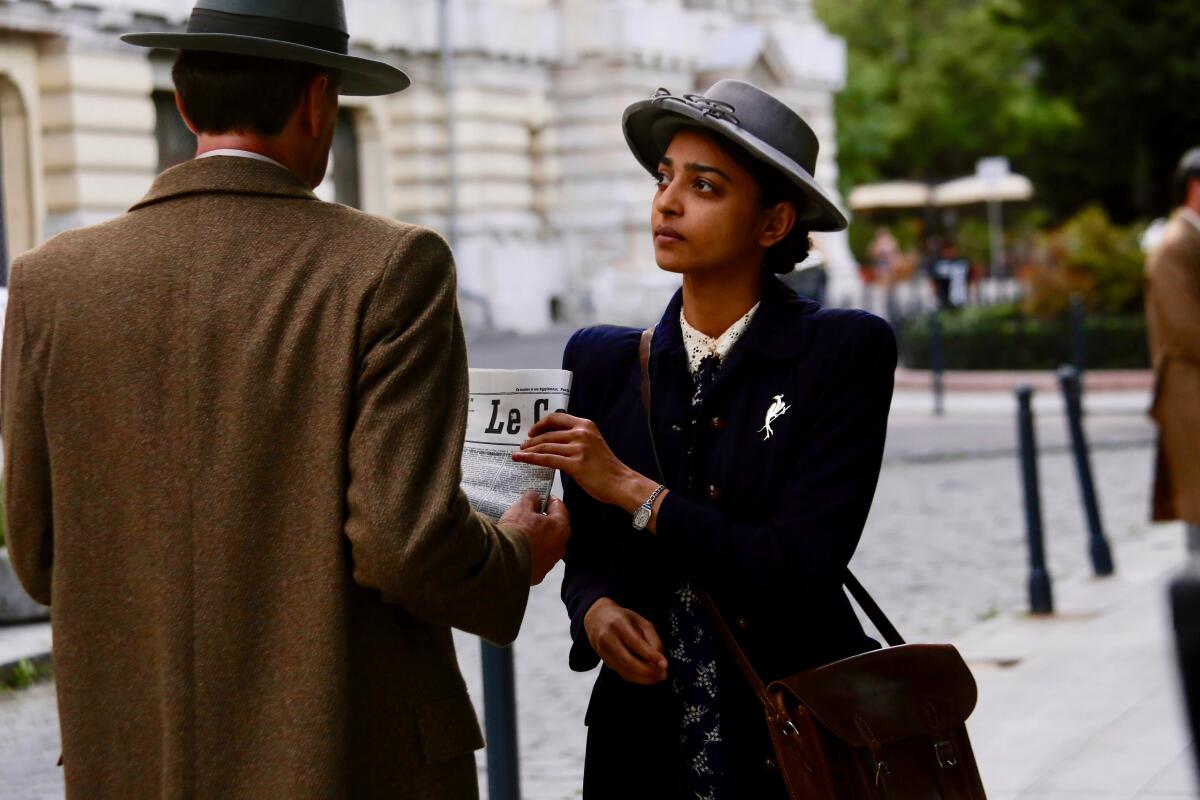 Radhika Apte plays Noor Inayat Khan, one of the first female British spies in Nazi-occupied France, in "A Call to Spy."