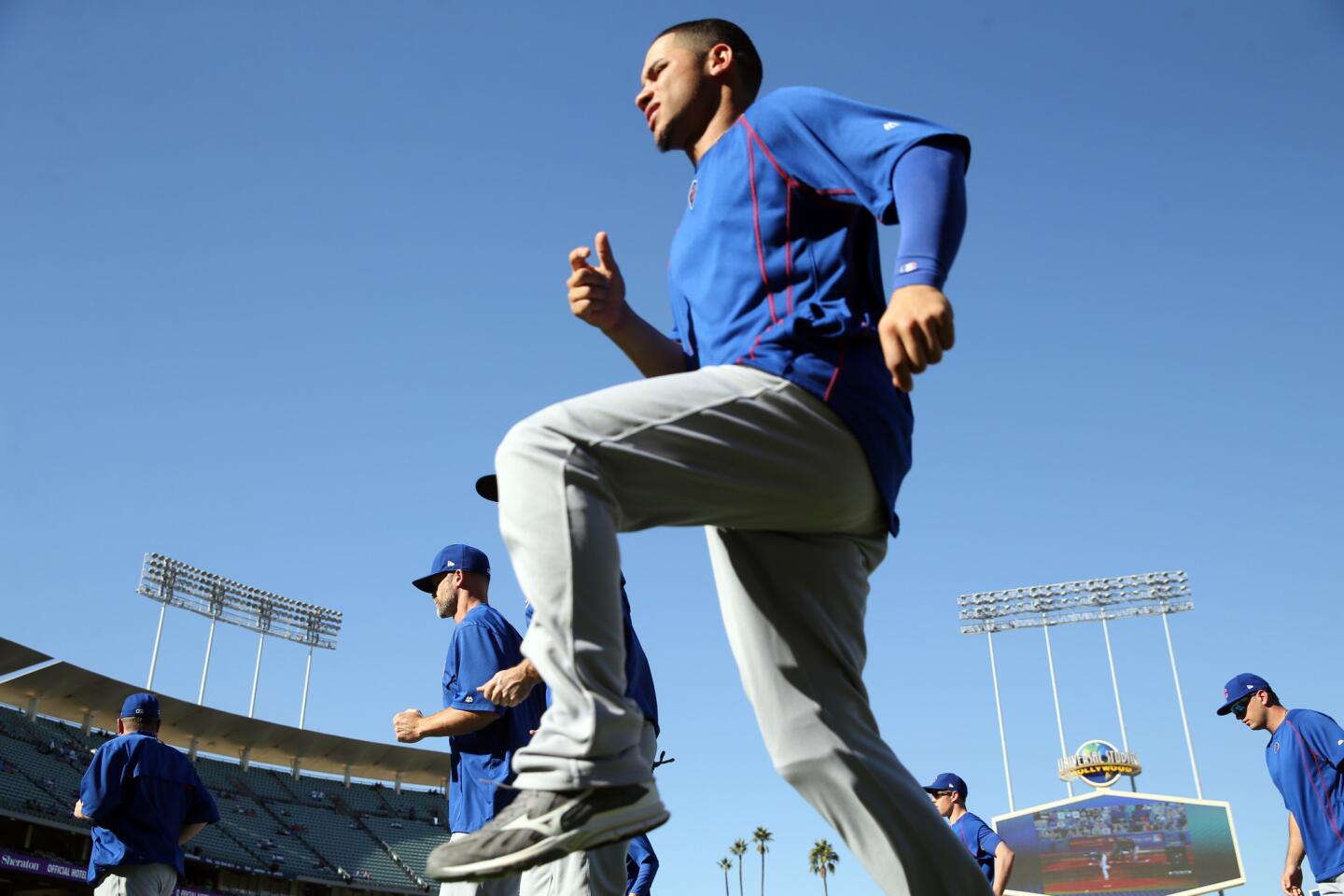 NLCS Game 4: Cubs at Dodgers
