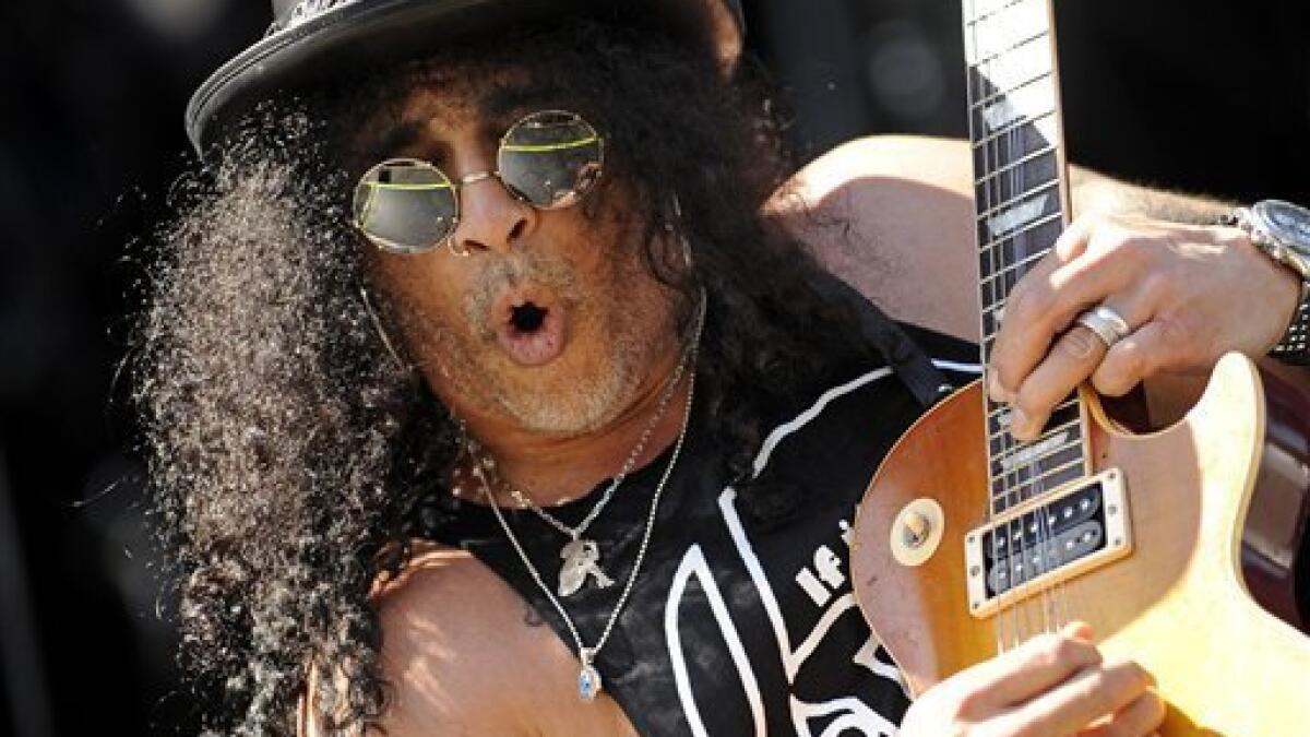 Guns N' Roses' Slash talks on the record - The San Diego Union-Tribune