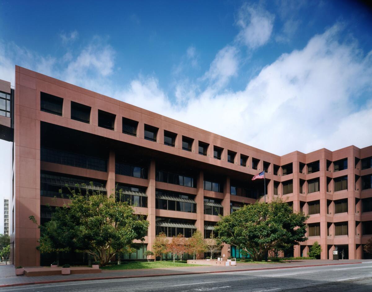 Edward J. Schwartz Federal Building in Downtown San Diego.