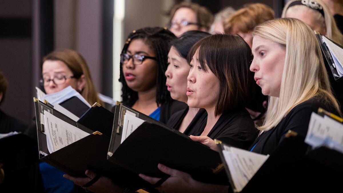 The Orange County Women's Chorus will sing Haydn's "The Creation" in Huntington Beach.