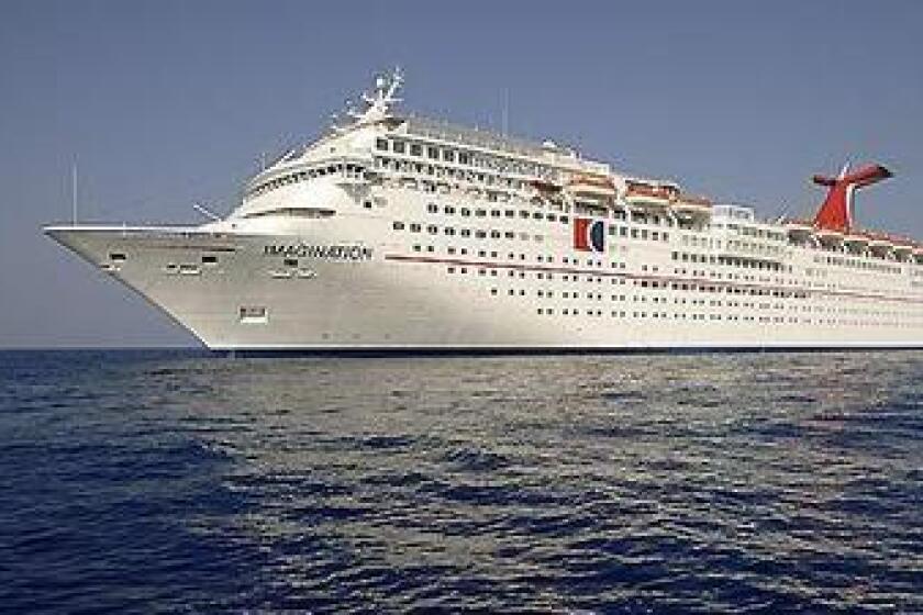 Carnival Imagination, which sailed to Mexico from Long Beach for the past six years, is being mothballed.