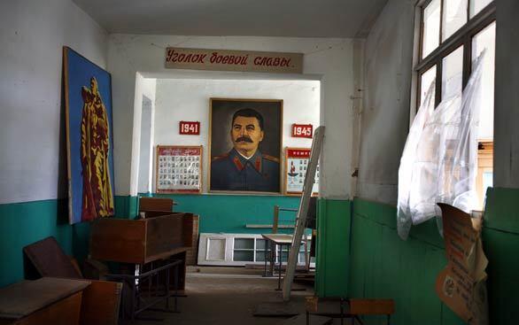 Georgia in Crisis - Portrait of Stalin