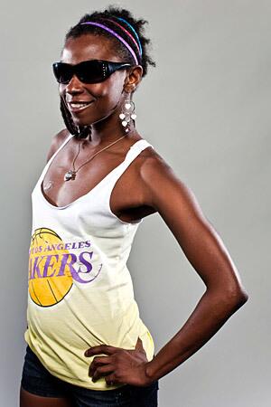 Lakers photo booth