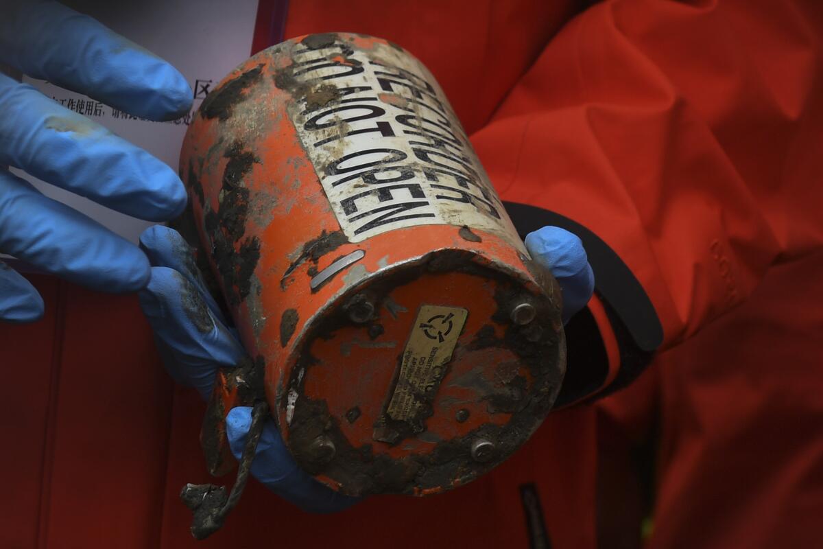 One of the "black boxes" from crashed China Eastern flight
