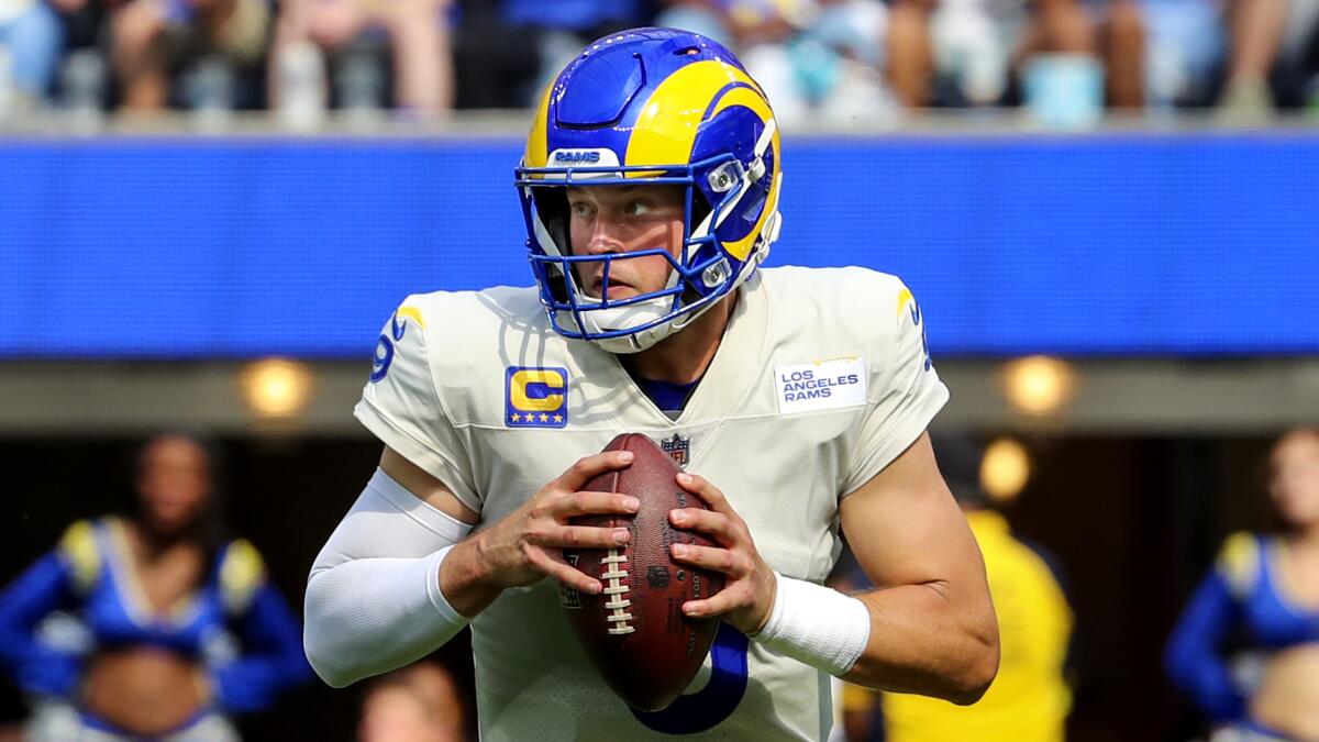 Rams vs. Seahawks matchups: Matthew Stafford's top target out