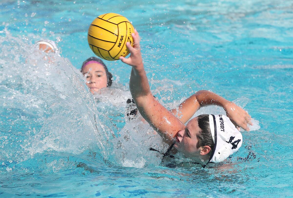 Daily Pilot Girls' Water Polo Dream Team: Newport Harbor enjoyed gift ...