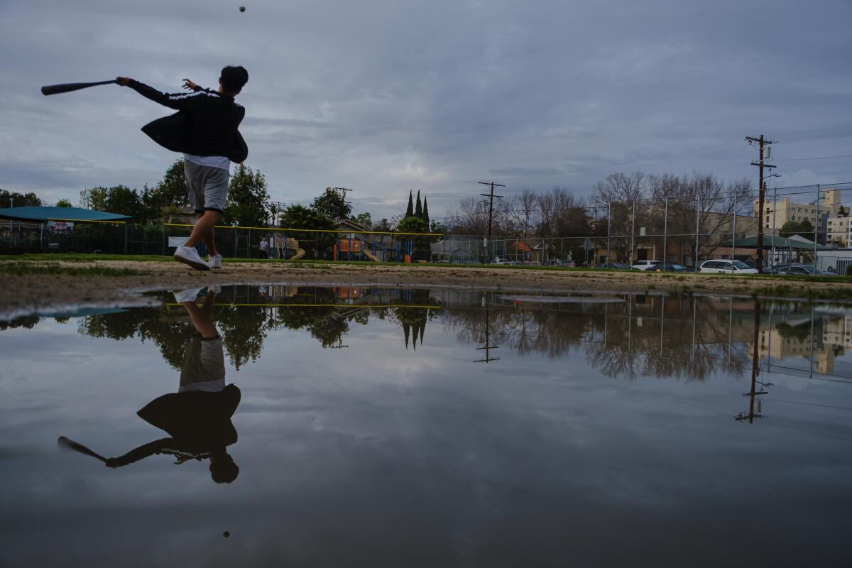 Open field in Boyle Heights