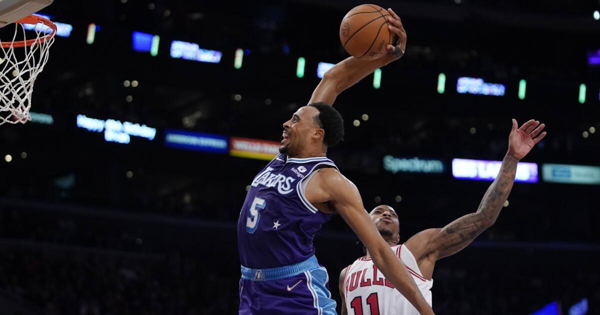 Will Talen Horton-Tucker stay a starter when LeBron returns? - Los Angeles Times