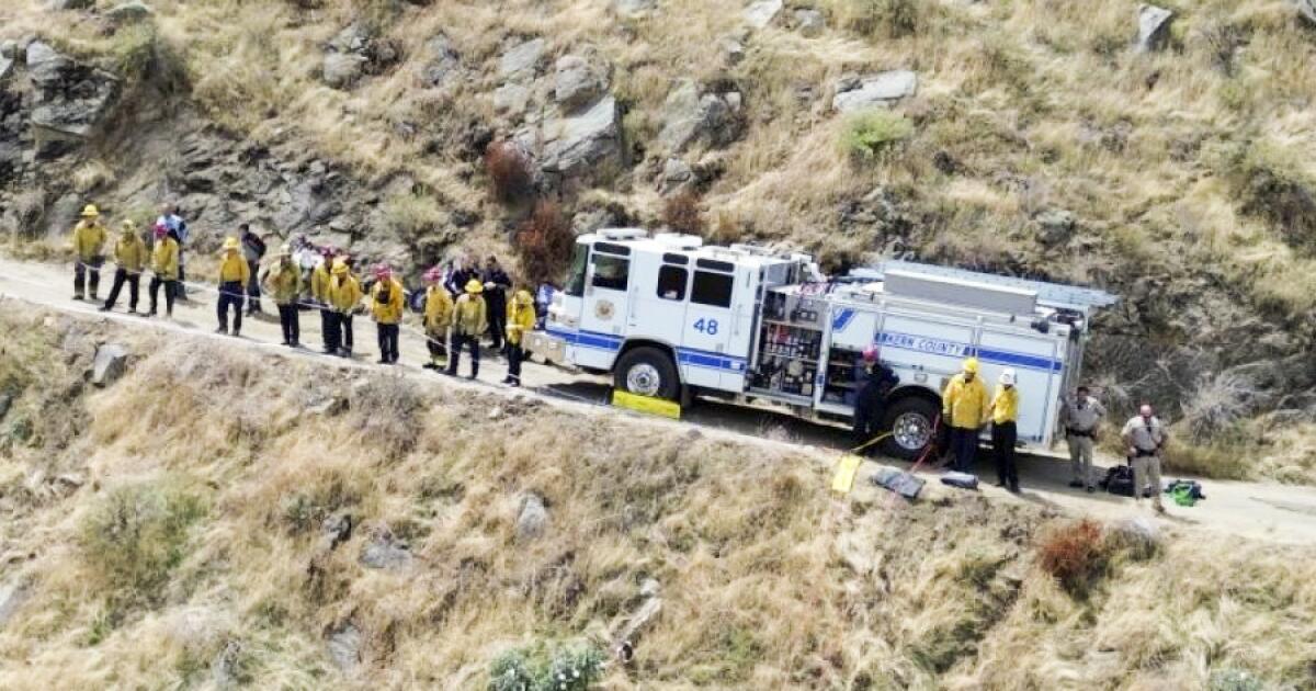 Calif. driver plunged into ravine; 5 days later, rescuers arrived Calif. driver plunged into ravine; 5 days later, rescuers arrived