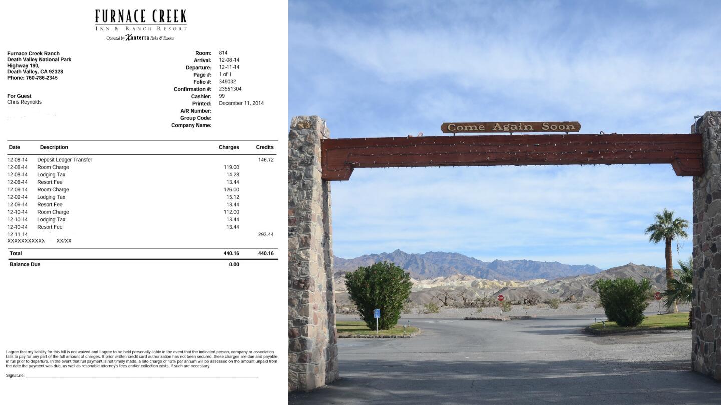 Ranch at Furnace Creek, Death Valley National Park