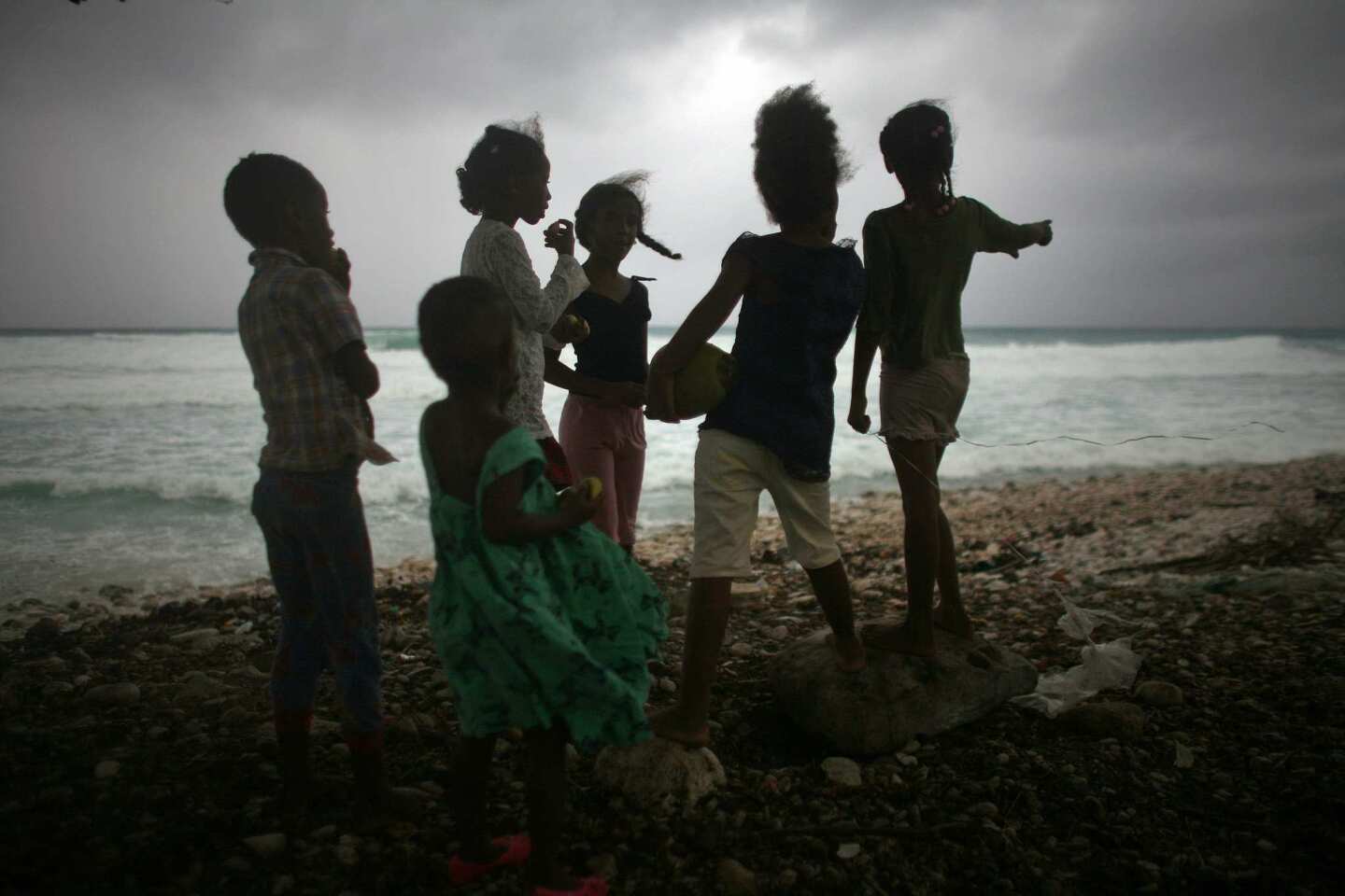 Tropical Storm Isaac: Children