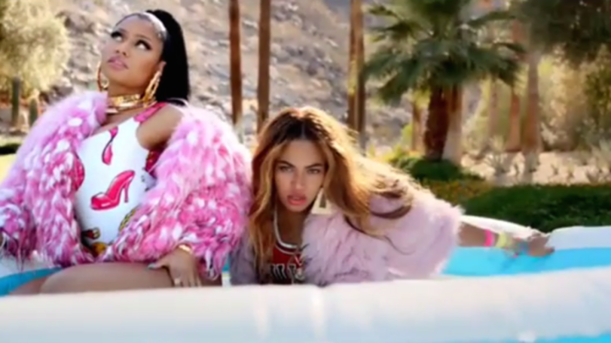 Beyoncé and Nicki post Feeling Myself video exclusively on Tidal! (May 18  2015)