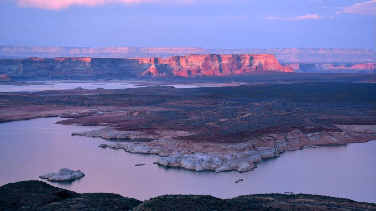 The Wahweap Overlook at Lake Powell, Ariz.