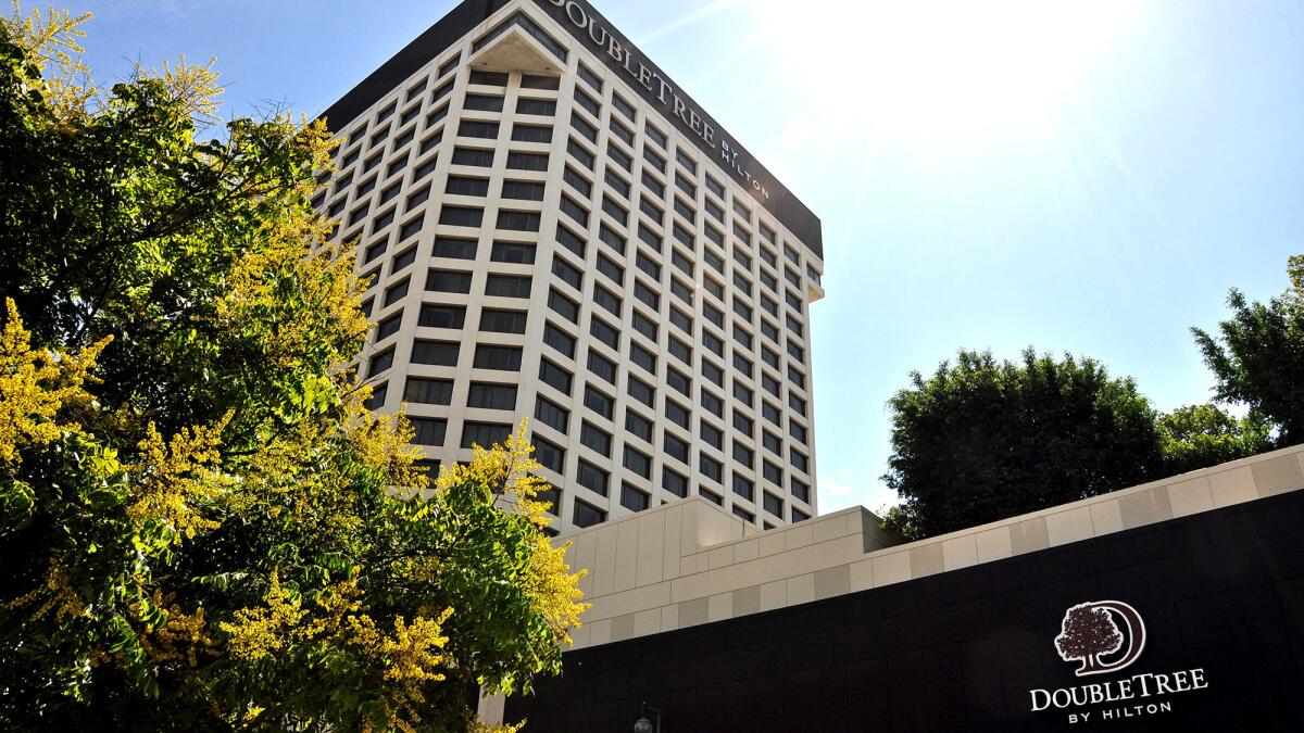The DoubleTree by Hilton Hotel Los Angeles Downtown was purchased for $115 million in the first half of 2017 by Han's Holding Group.