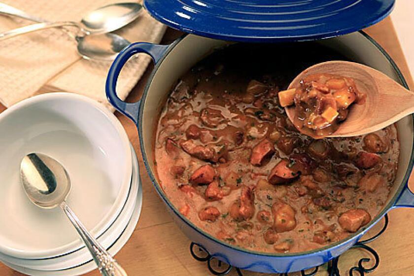 S.O.S REQUEST: Blu Jam's hearty goulash.