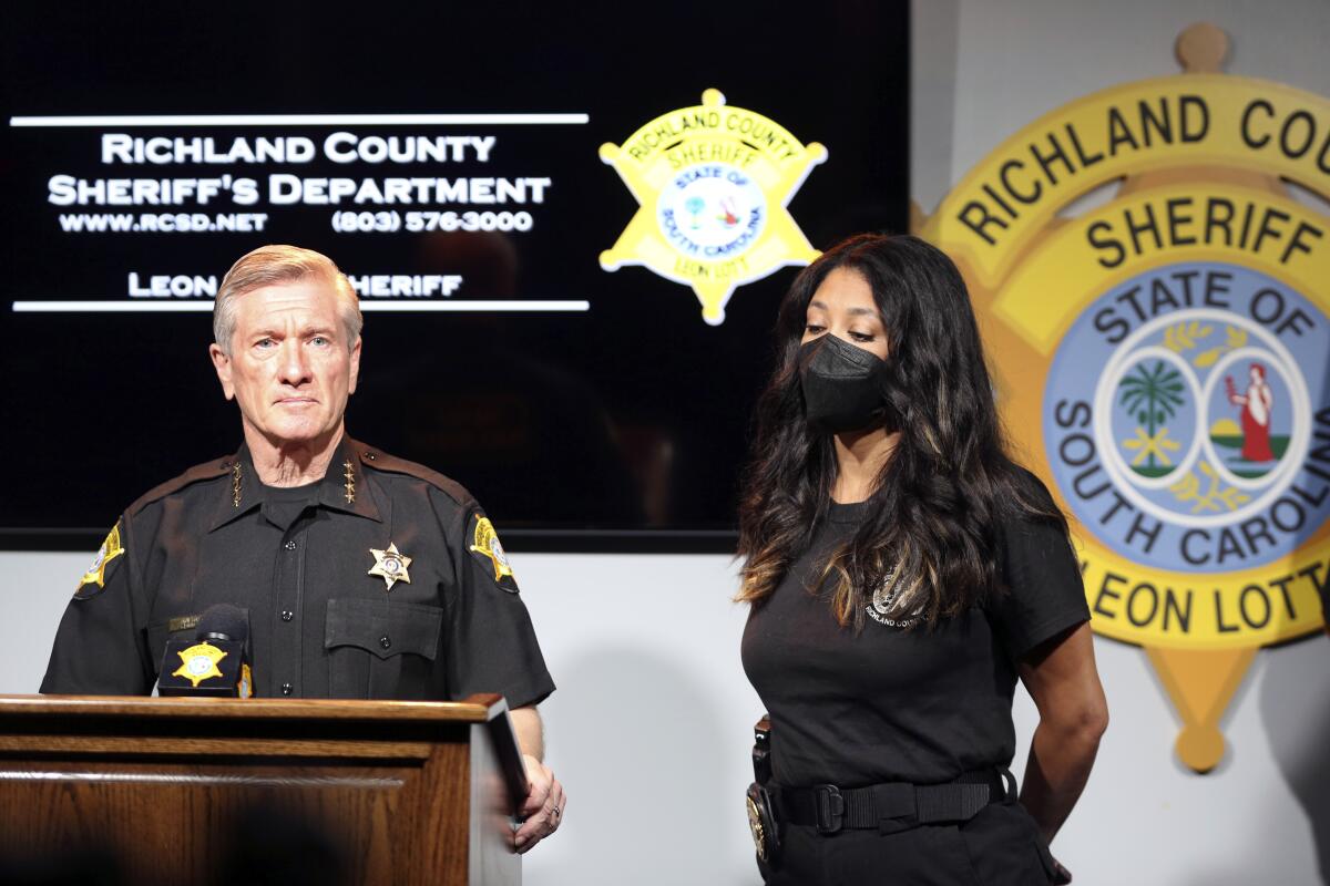 Richland County Sheriff Leon Lott and Coroner Nadia Rutherford talk about the heat deaths of two 20-month-old twin boys