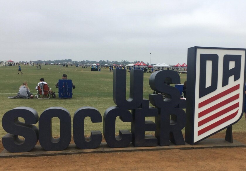 June Gloom hung over last year's U.S. Soccer Development Academy Showcase at the SoCal Sports Complex in Oceanside.