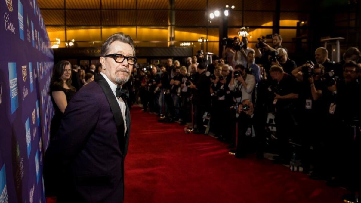 Gary Oldman at the Palm Springs Film Festival.