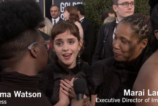 Why did you wear black to the Golden Globes?