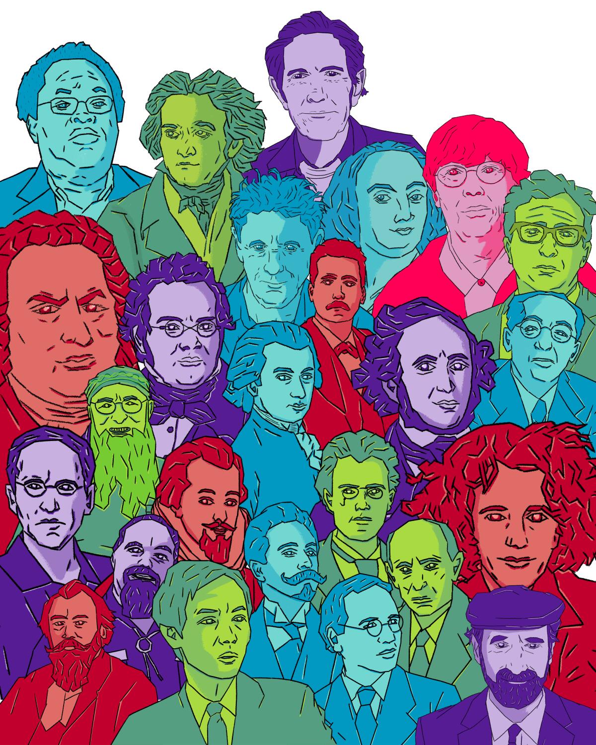 The 25 composers featured in "How to Listen."