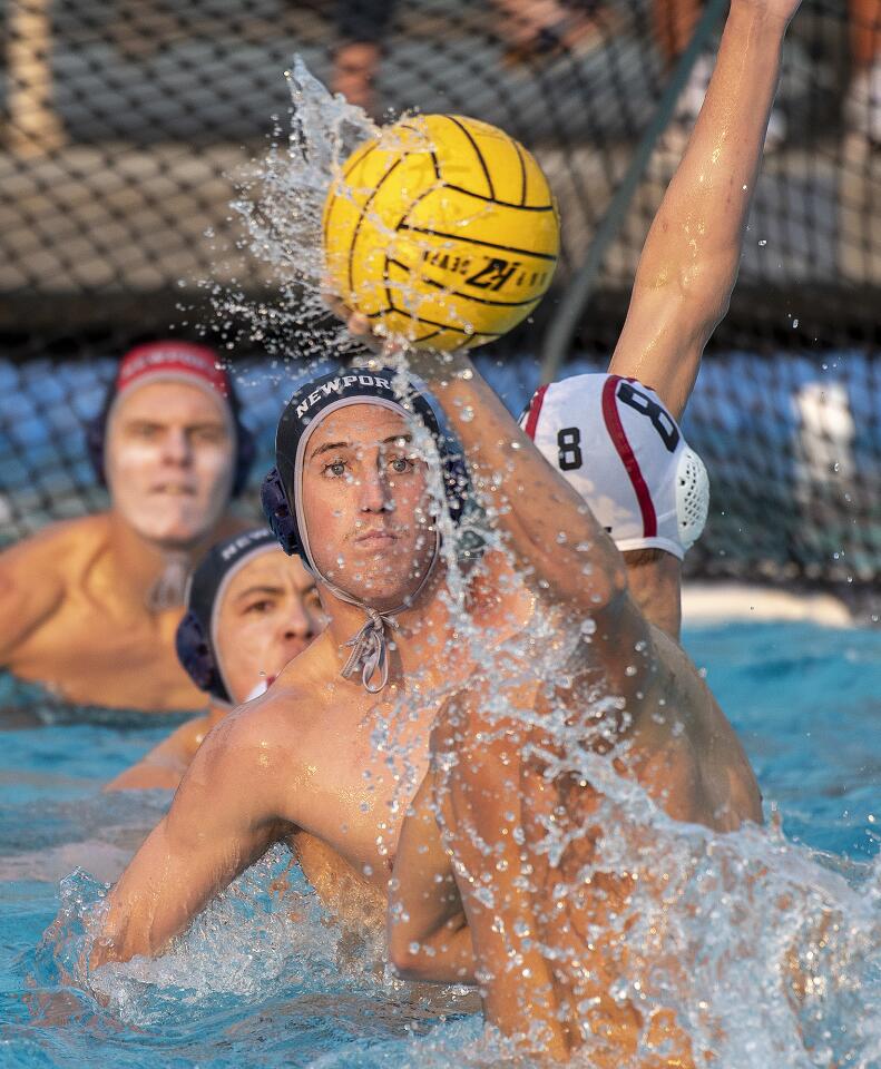 Photo Gallery: Newport Harbor vs. Harvard-Westlake in boys' water polo