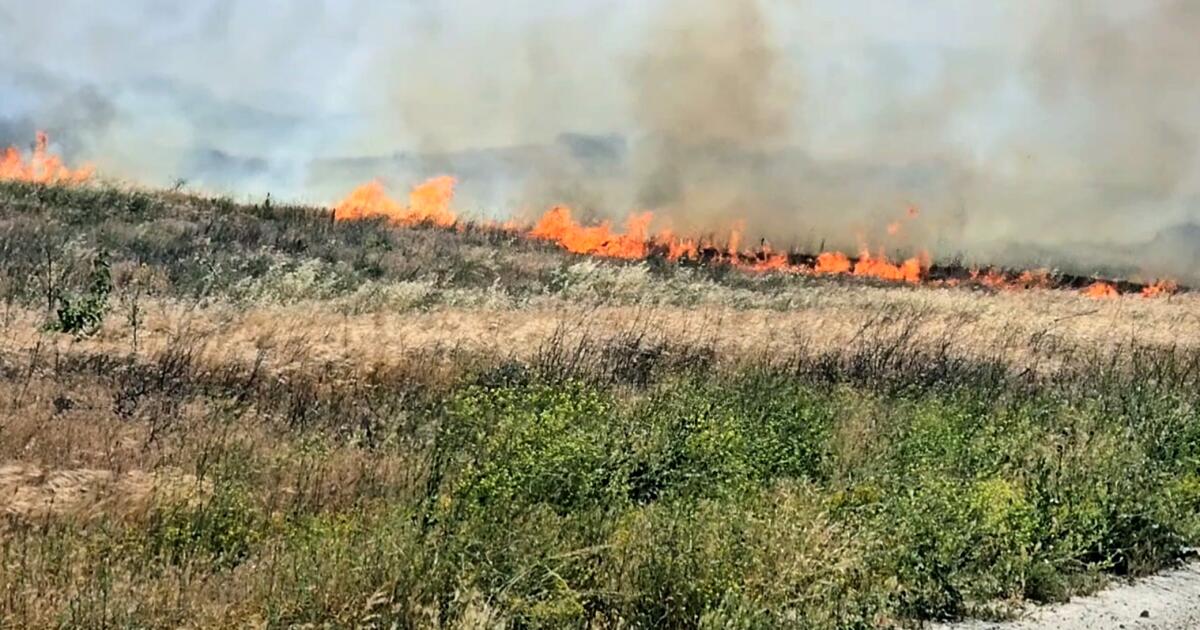 Brush fire triggers evacuations in Riverside County amid Santa Ana winds