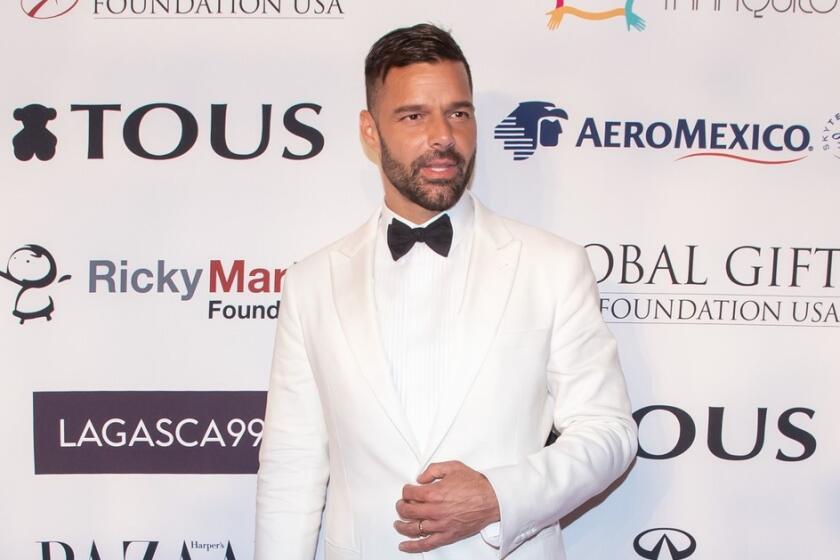 El cantante Ricky Martin en una foto de archivo.