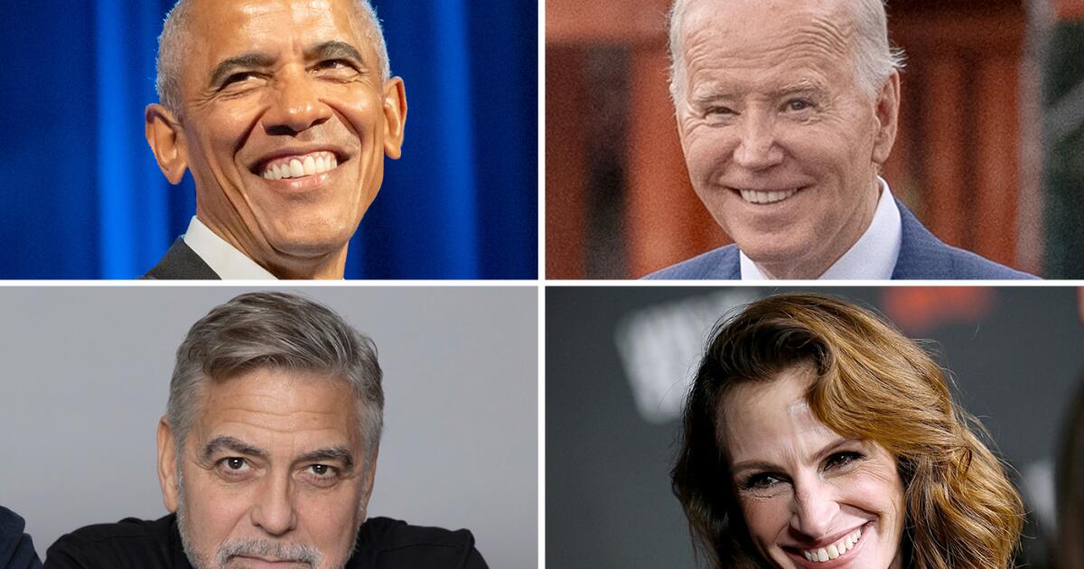 Hollywood-Spendenaktion für Biden mit Obama und Clooney entscheidend für Wahlkampf