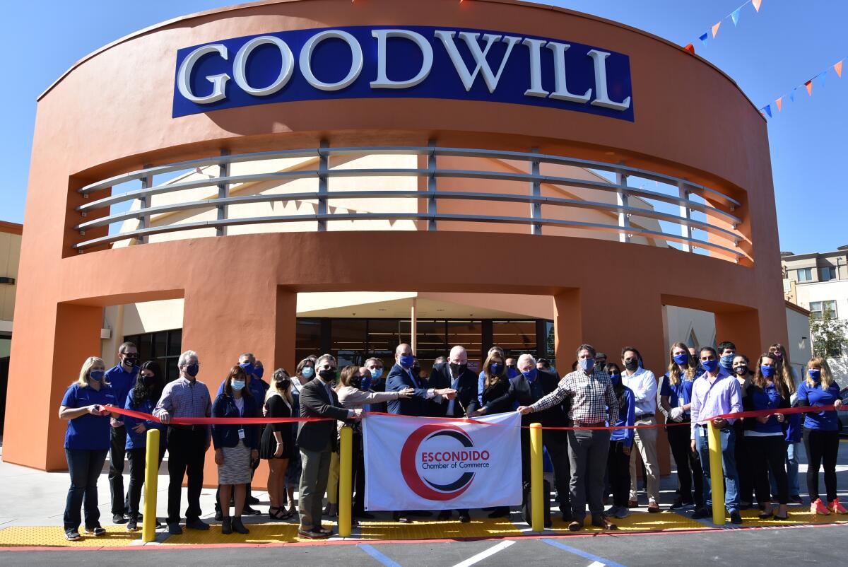 Goodwill San Diego recently opened its new retail store, donation center and Community Employment Center in Escondido.