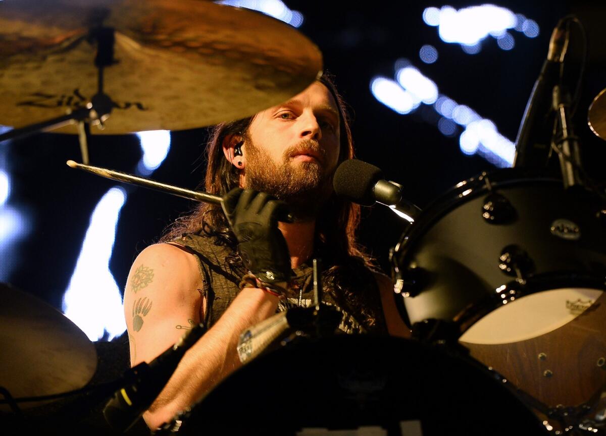 Drummer Nathan Followill and his Kings of Leon band will headline the first night of the 24th annual KROQ Almost Acoustic Christmas benefit concert in Los Angeles on Dec. 7.